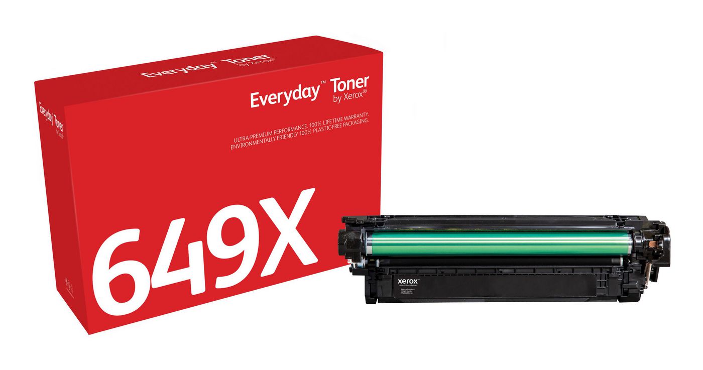 XEROX Everyday - Toner High Yield Schwarz - ersetzt HP 649X für HP Color LaserJet Enterprise CP4525