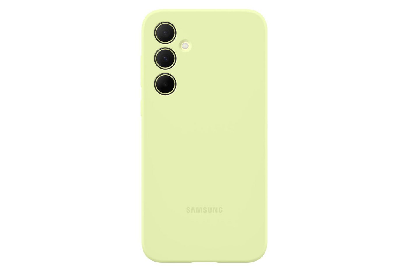 SAMSUNG Silicone Case Galaxy A35 5G hellgrün