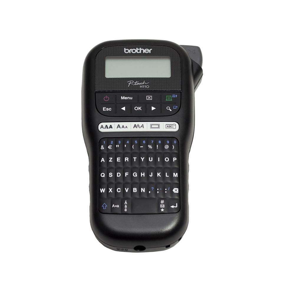 BROTHER P-Touch H110 - Kompaktes Beschriftungsgerät QWERTY 180 dpi USB (PT-H110)
