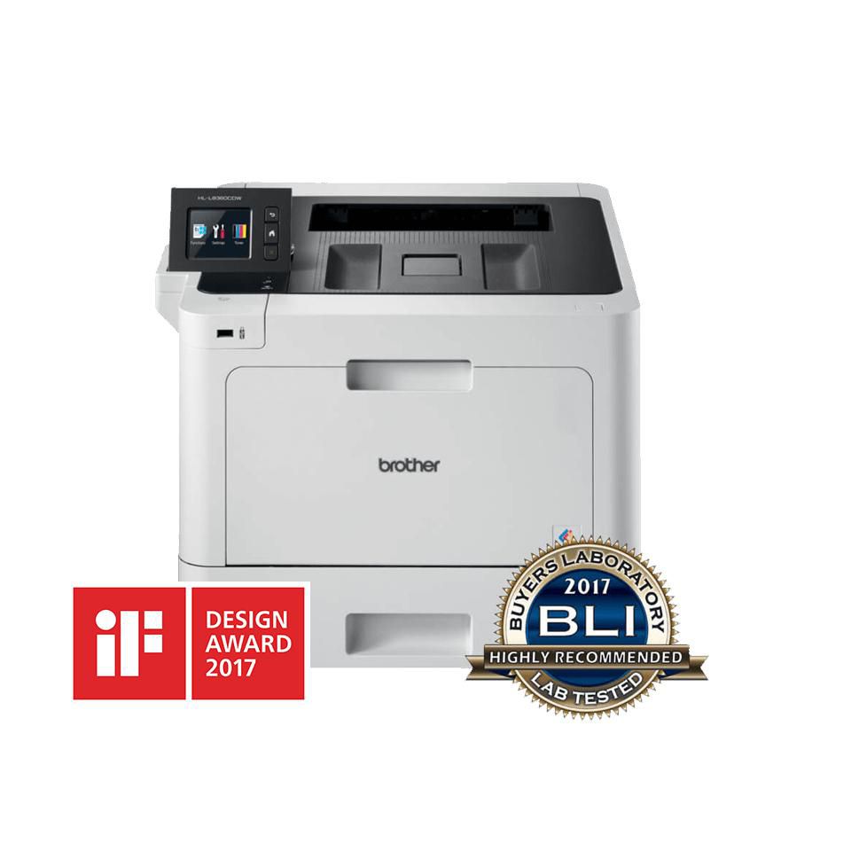 Brother HLL8360CDWZW1 HL-L8360CDW ColorLaser 31PPM 