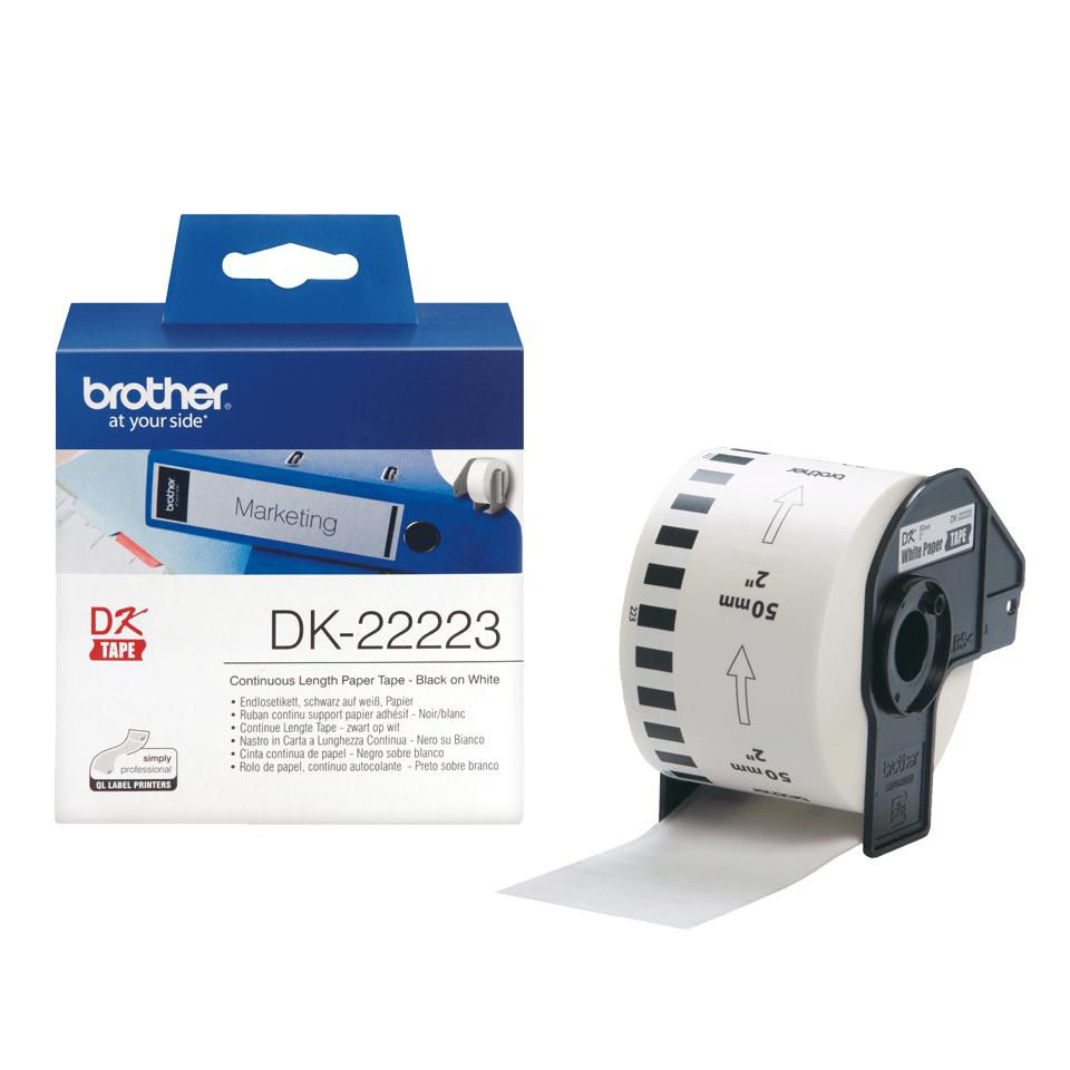Brother DK22223 CONTINUOUS PAPER TAPE 