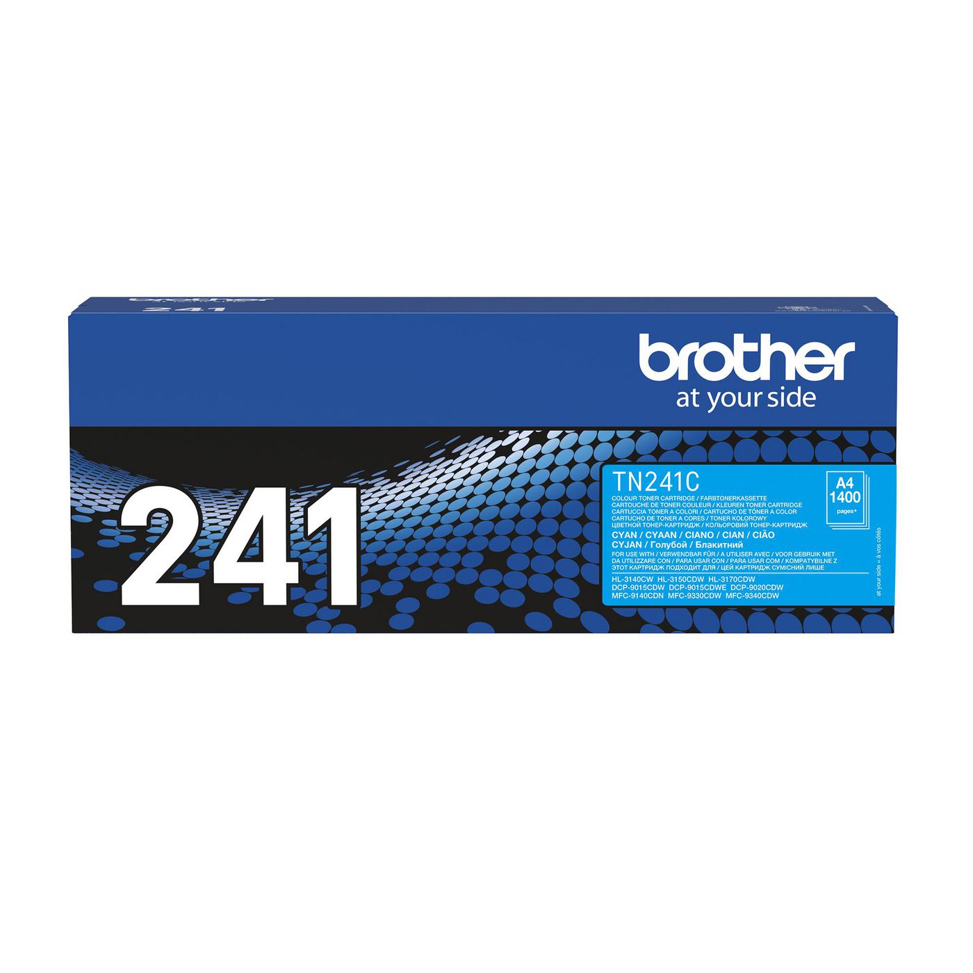 Brother TN-241C Toner Cyan Pages: 1.400 