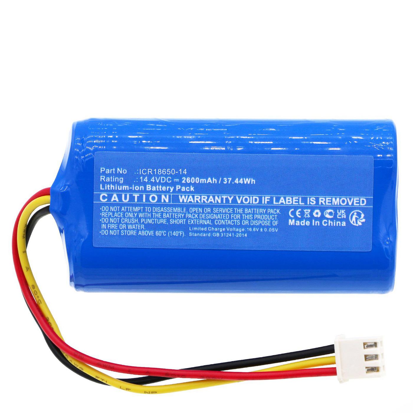 Battery 74.00Wh 7.4V 10000mAh 