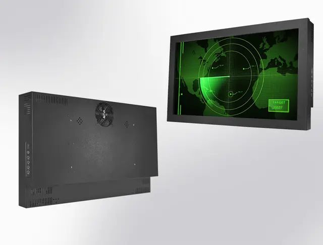 Chassis, 43" LCD monitor,