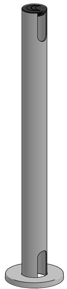 SP2 pole, 500mm Top & Bottom