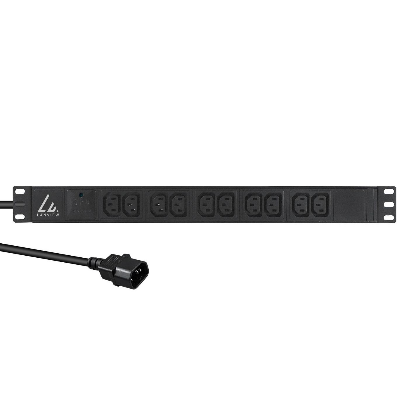 Lanview LVR-2MC14-SPD-C13X10 non classificato (19?? 10-way c13 outlets with - 2-meter 3G1.5mm2 cable with - C14 plug, with surg