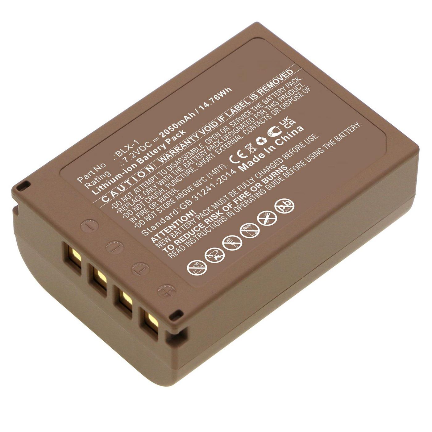 Battery 14.76Wh Li-ion 7.2V 