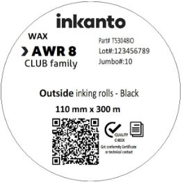 THERMAL TRANSFER RIBBON AWR8 