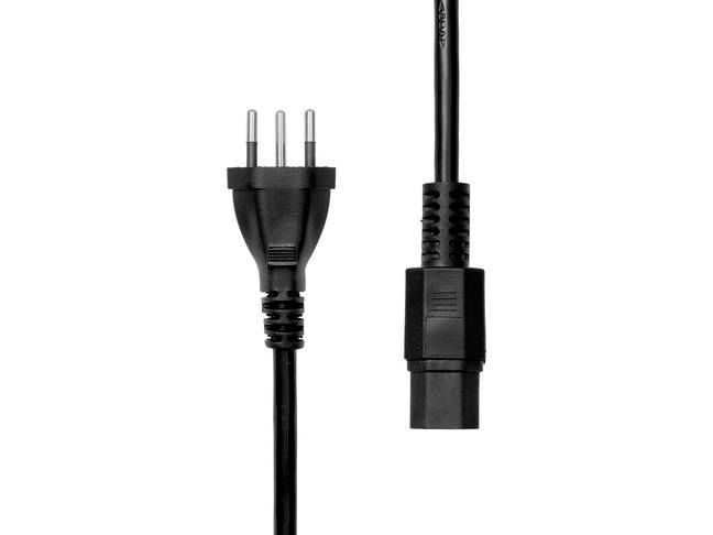 Power Cord Swiss to C15A 2M