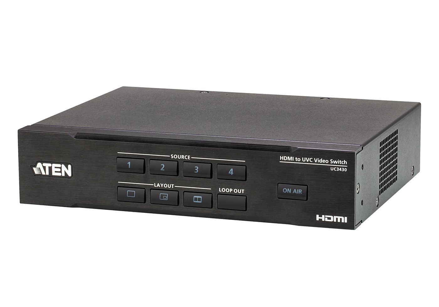 ATEN Commutatore video CAMLIVE PRO 4K da HDMI a USB a 4 ingressi