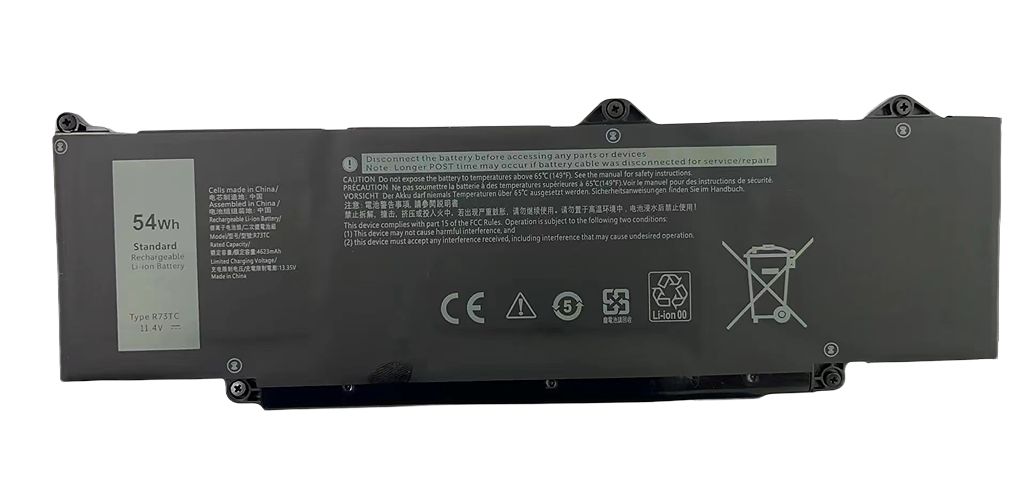 CoreParts MBXDE-BA0284 non classificato (Laptop Battery for Dell - Laptop Battery for Dell 54Wh - Li-Polymer 11.4V 4736mAh - Wa