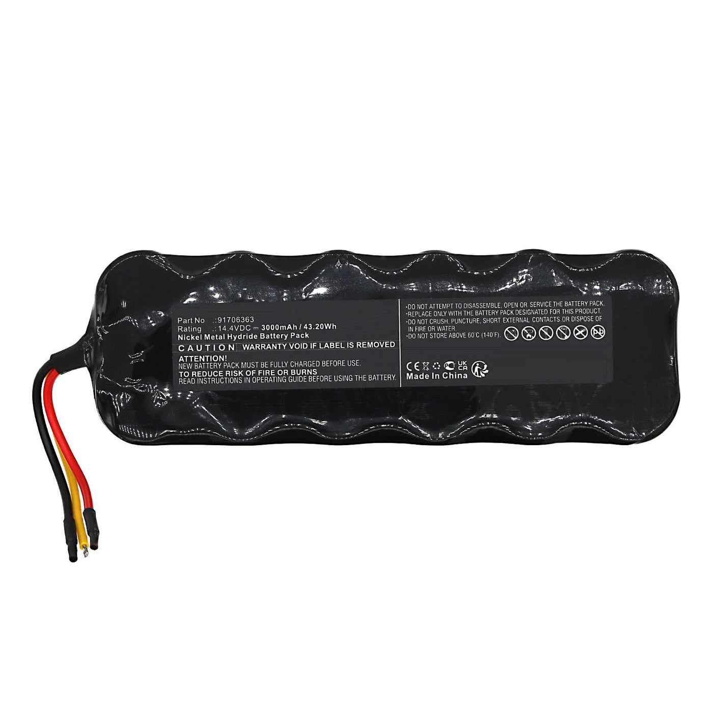 Battery 14.4V 3000mAh 43.20Wh