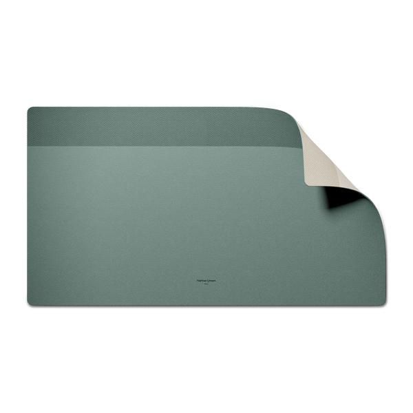 Desk Mat Slate Green / Sand