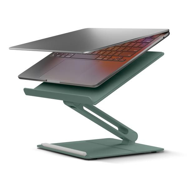 Home Laptop Stand Slate Green
