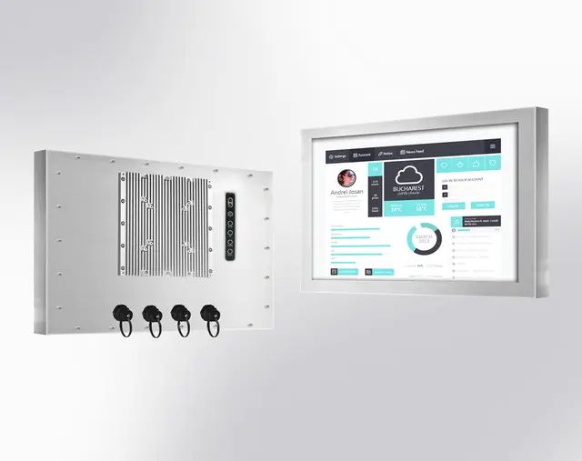 Chassis panel PC IP66, 15.6" 