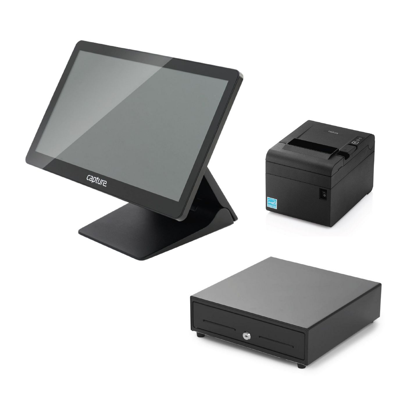 POS in a Box - Manta Core i3 - with Win10 + CA-PP-10000B + - CA-CD410-480B - Warranty: 36M