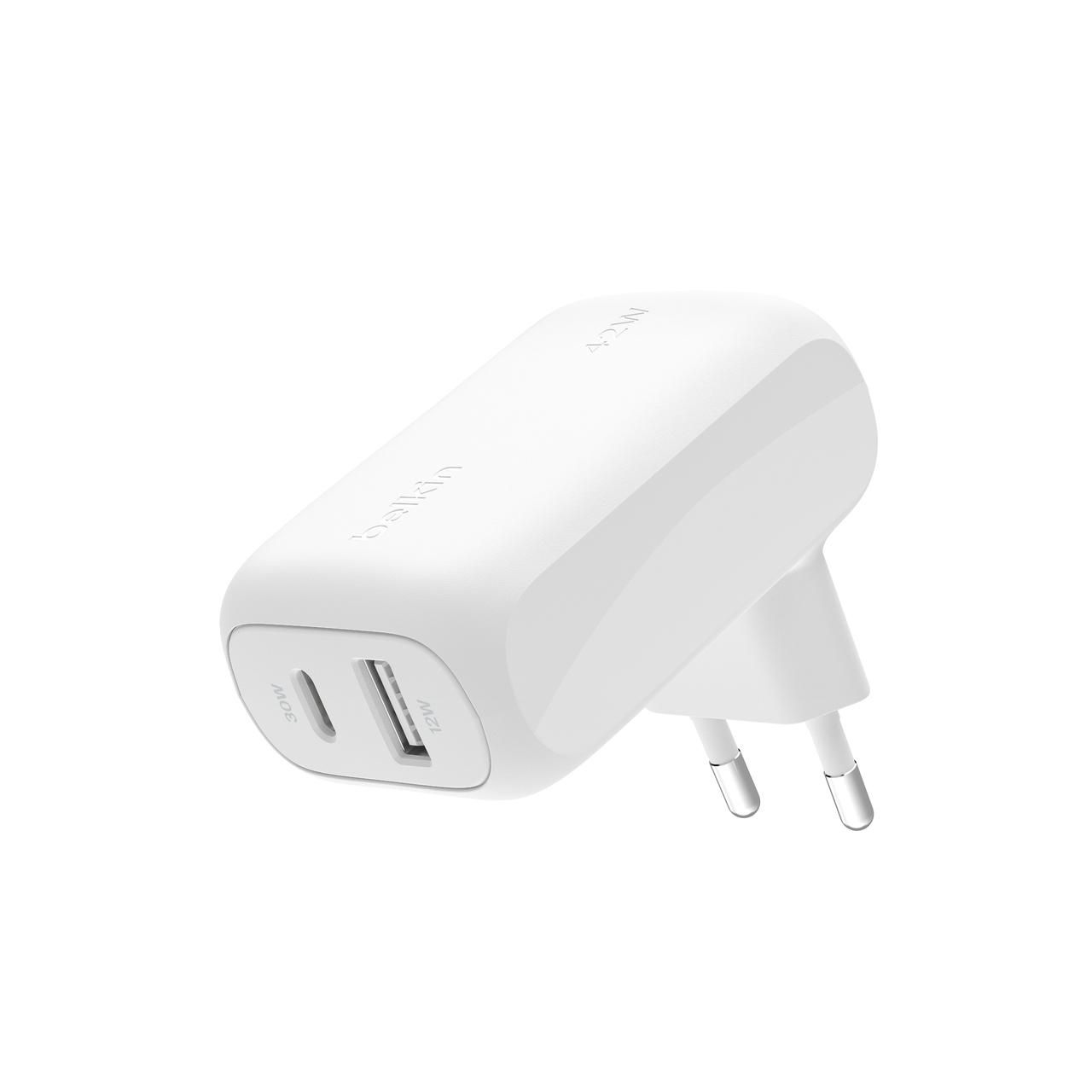 42W-30W USB-C+12W DUAL WALL...