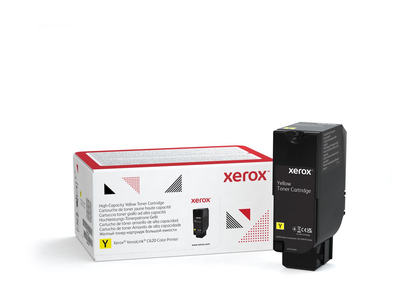 XEROX TONER GELB HC F. C620 CA. 12.000 S.