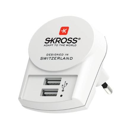 SKROSS 1302521 W128897023 Pro+ 2Xusb World Ohne ChI 