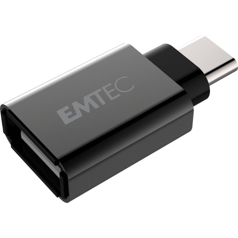 EMTEC T600 USB 3.0 USB-C Schwarz (ECADAPT600C)