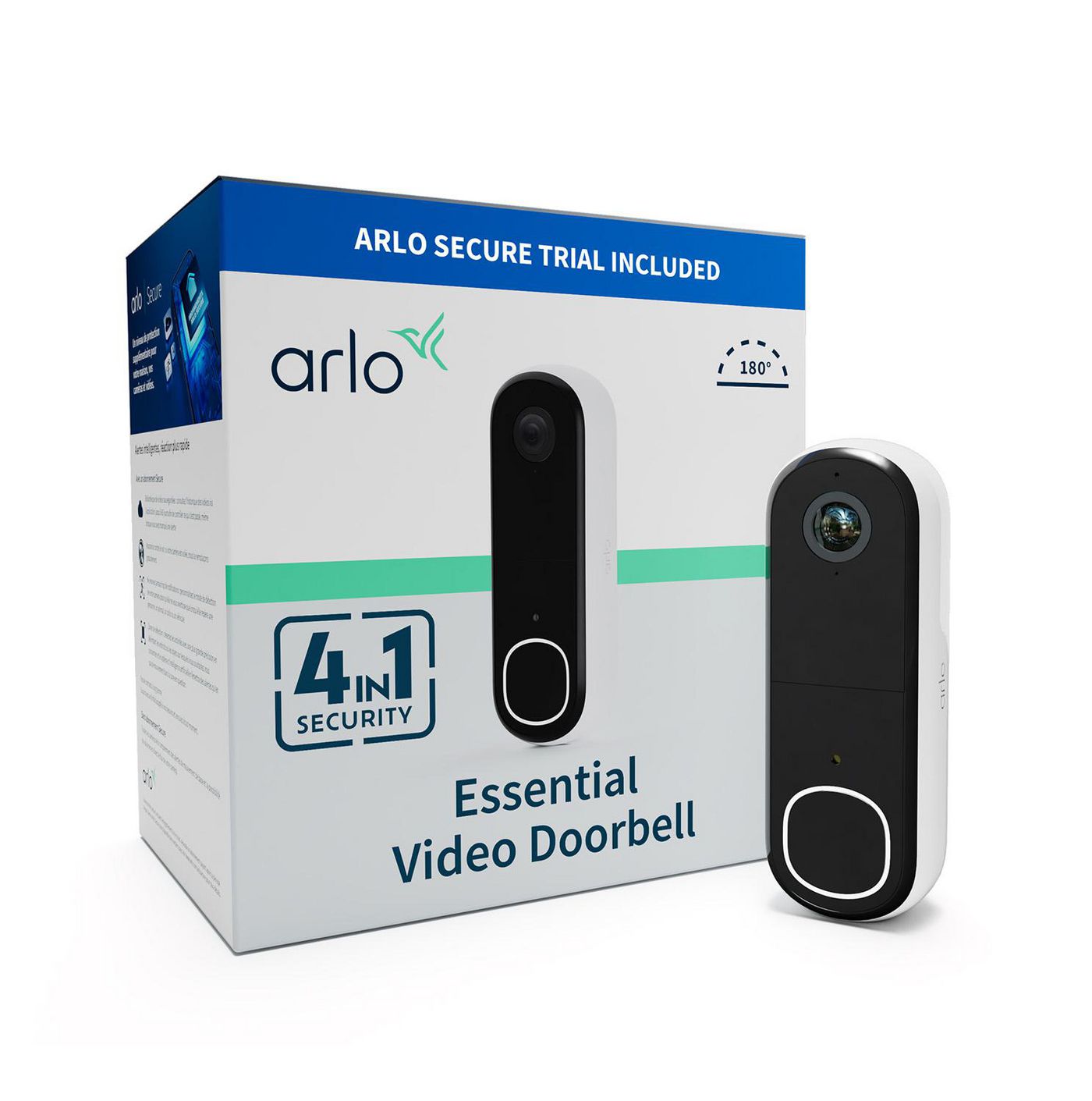 Arlo AVD3001-100EUS W128897757 Essential Video Doorbell Hd 