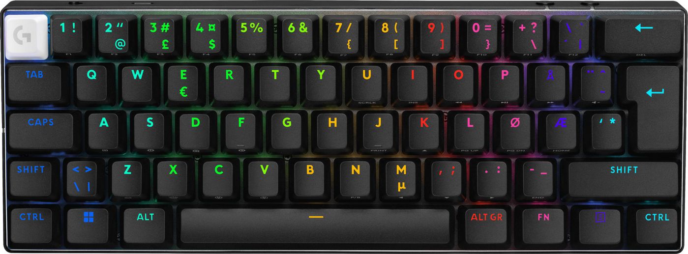 Pro X 60 Keyboard Usb + Rf