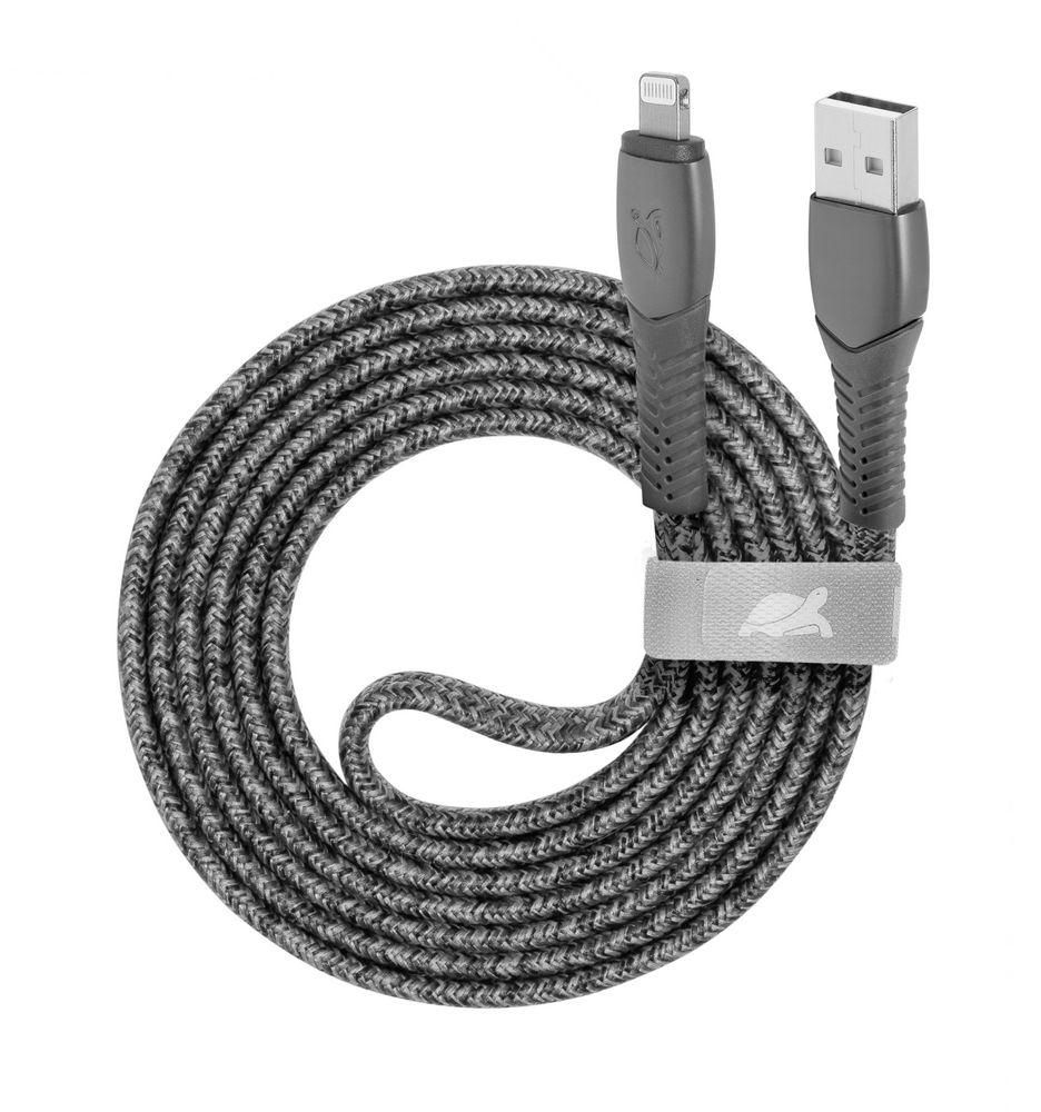 Rivacase PS6108 GR12 cavo Lightning 1,2 m Grigio (Lightning Cable 1.2 M Grey - Warranty: 12M)