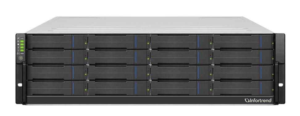 Infortrend JB3016R10A0-8W32 W128898422 NasStorage Server Rack 3U 