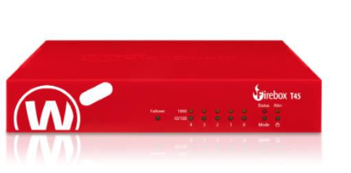 WATCHGUARD Firebox T45 with 3-yr Total Security Suite