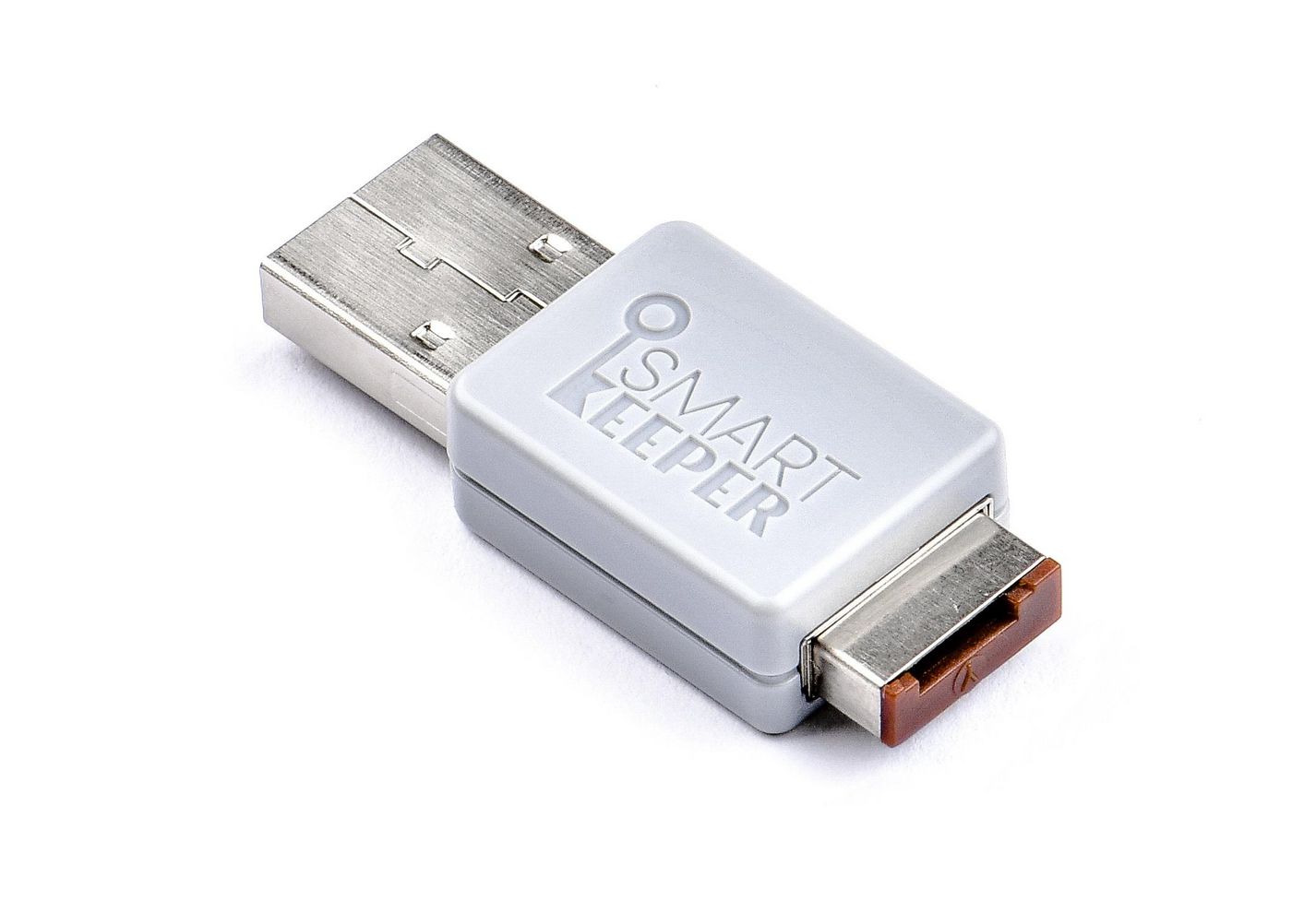 SMARTKEEPER Basic \"USB Stick\"  verriegelbar 32GB  braun