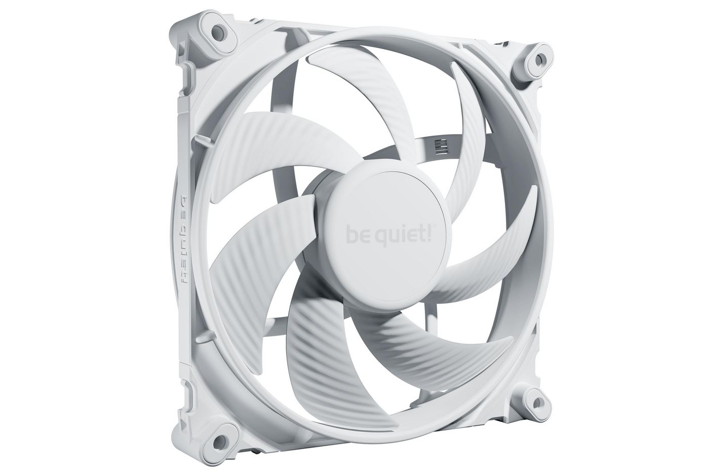 Be Quiet! [BL117] Silent Wings 4 14cm PWM High Speed Case Fan, White, Up to 1900 RPM, Fluid Dynamic Bearing