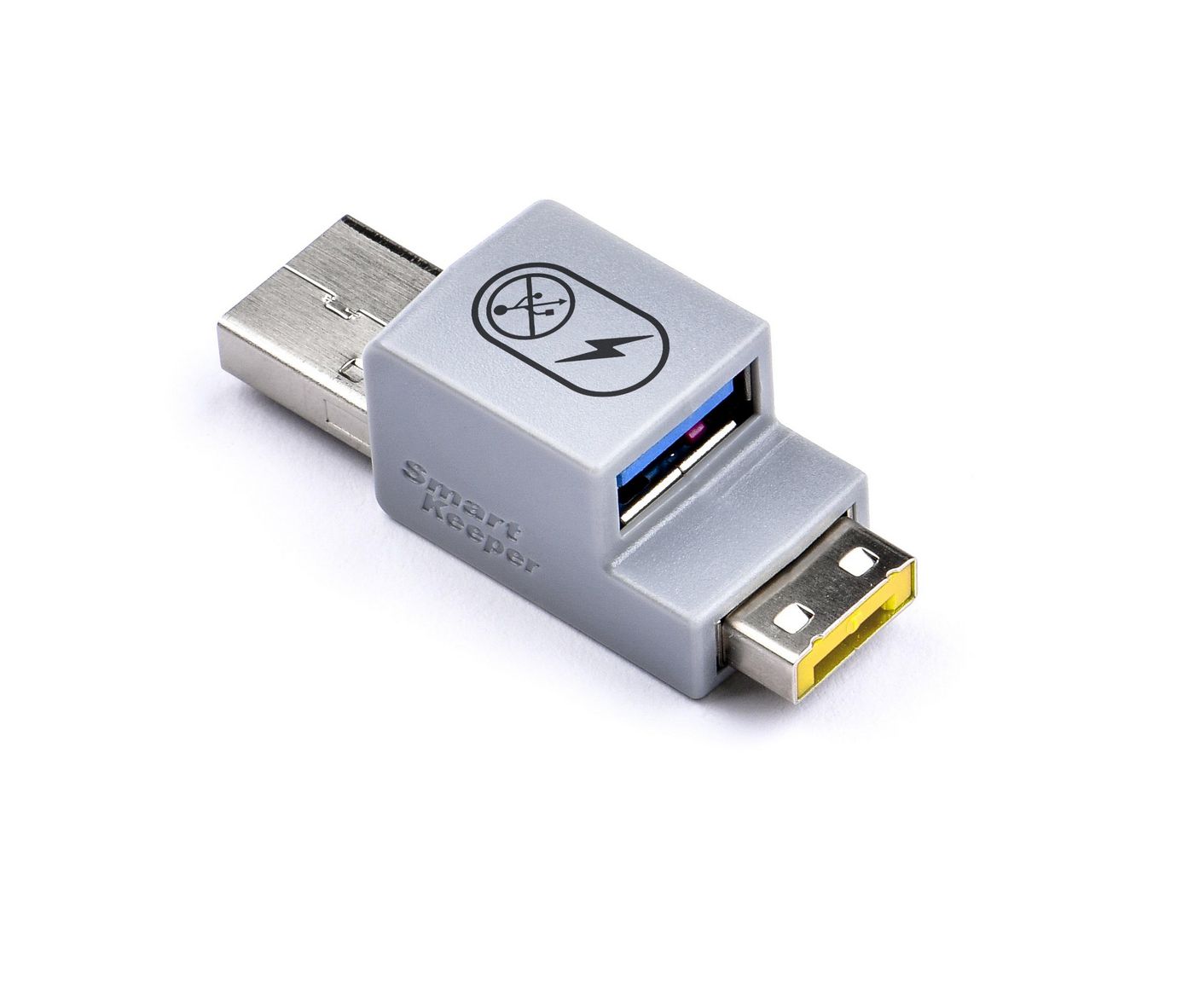 SMARTKEEPER Basic \"USB-A Port\" Smart Data Blocker gelb (UCL03YL)