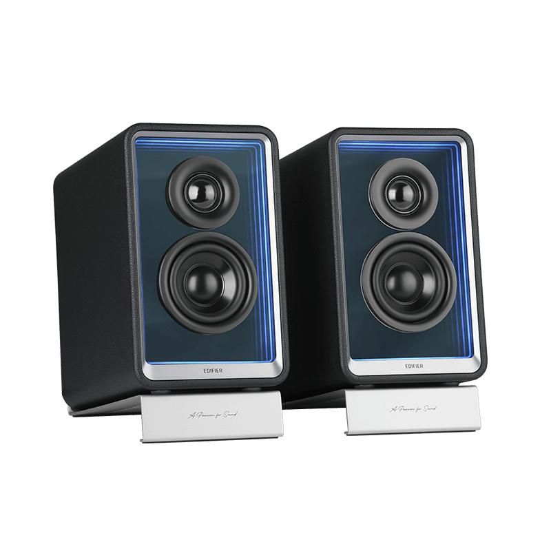 EDIFIER QR65 Aktive Design-Lautsprecher, RGB, 70Watt schwarz retail