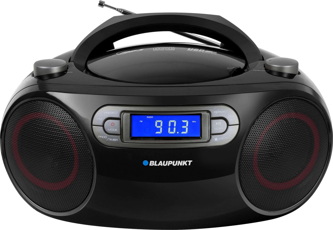 Blaupunkt BB18BK W128900640 Cd Player Portable Cd Player 