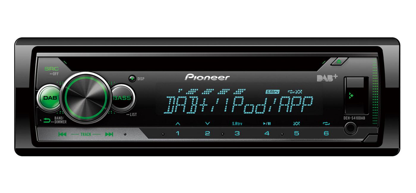 PIONEER DEH-S410DAB Autoradio DAB+ Tuner