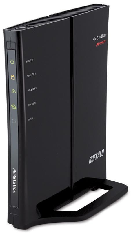 Buffalo WHR-G300N W128902053 Wireless Router Black 