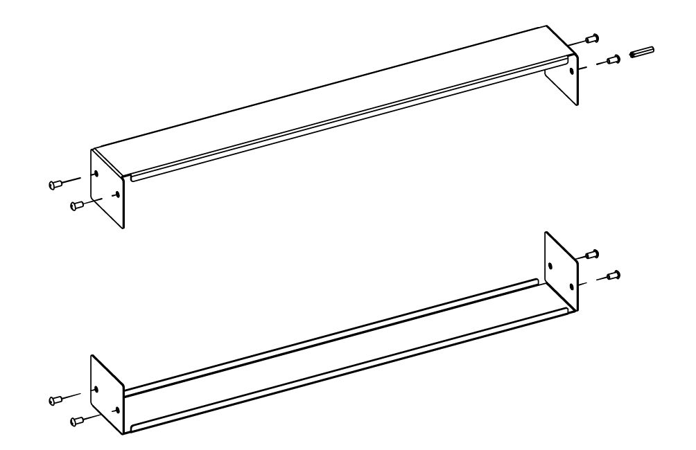 ANTI-THEFT KIT FOR OUTDOOR WALL MOUNT FOR SAMSUNG OHF SCREEN (RE - 012438