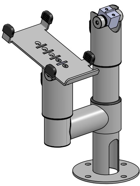 200 mm pole, swingarm,