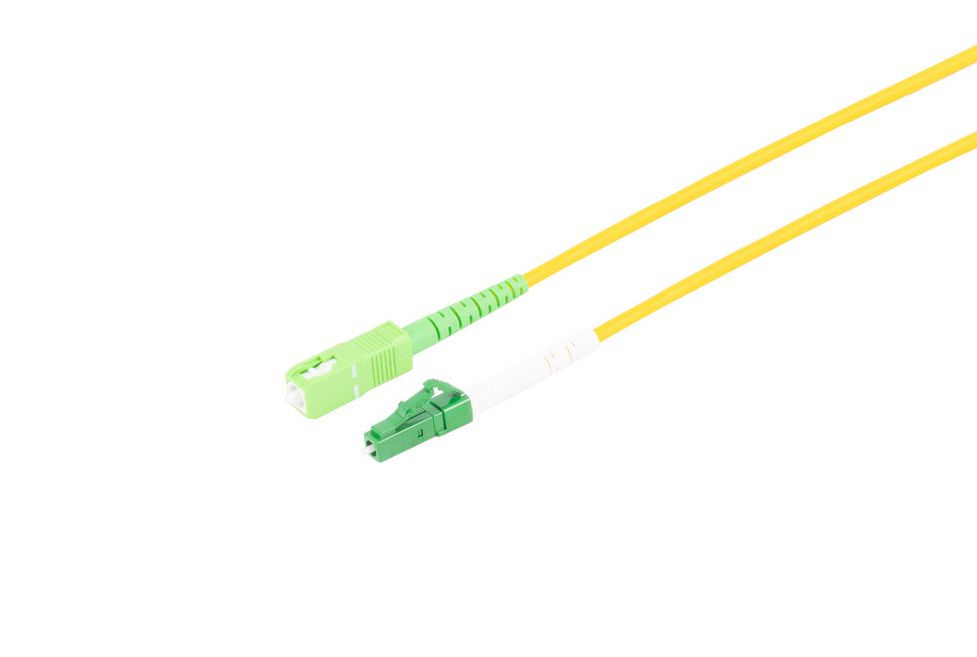 Microconnect FIB4210005S-APC cavo InfiniBand e in fibra ottica 0,5 m LC SC LC/SC Giallo