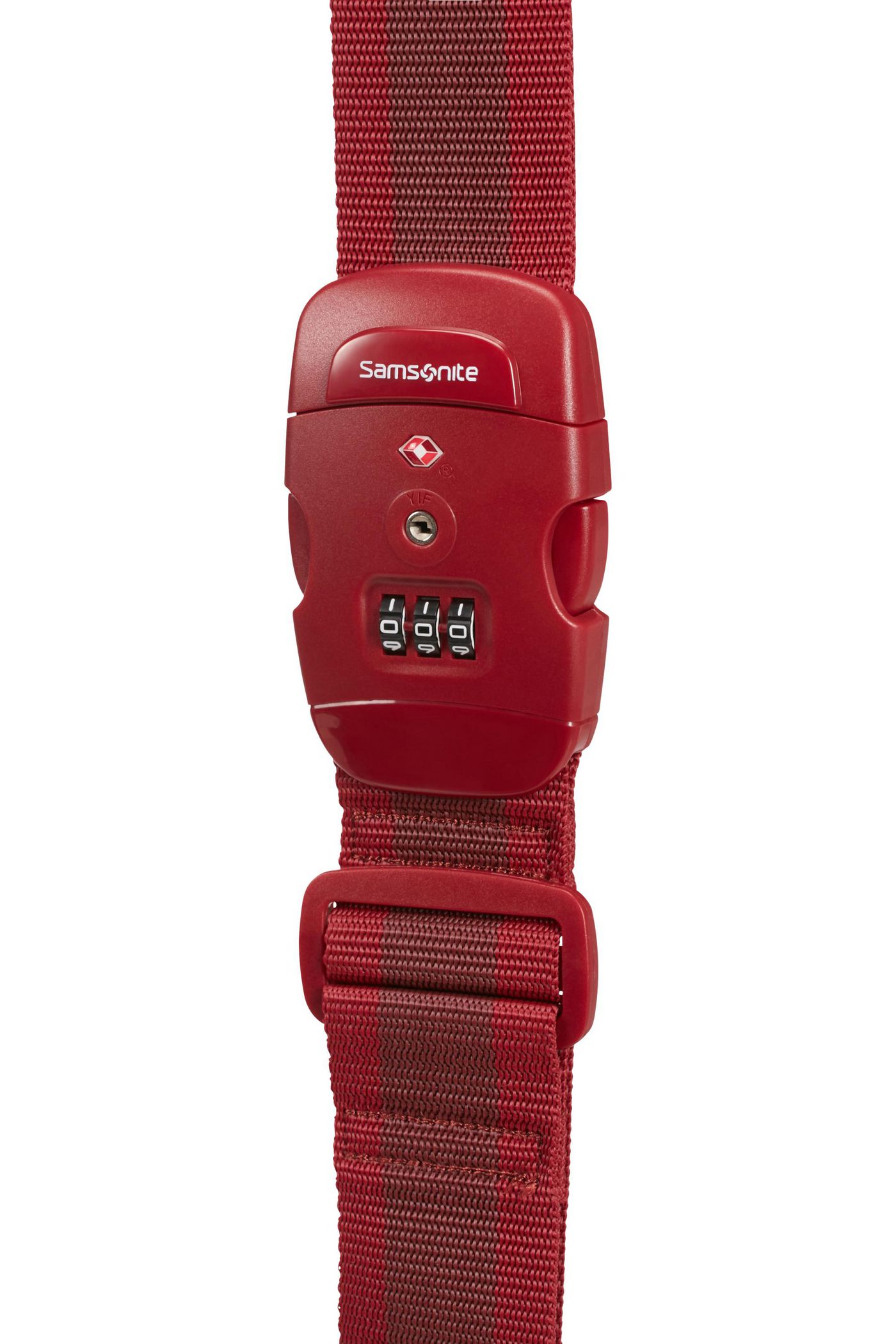 Luggage Strap/Tsa Lock, Red