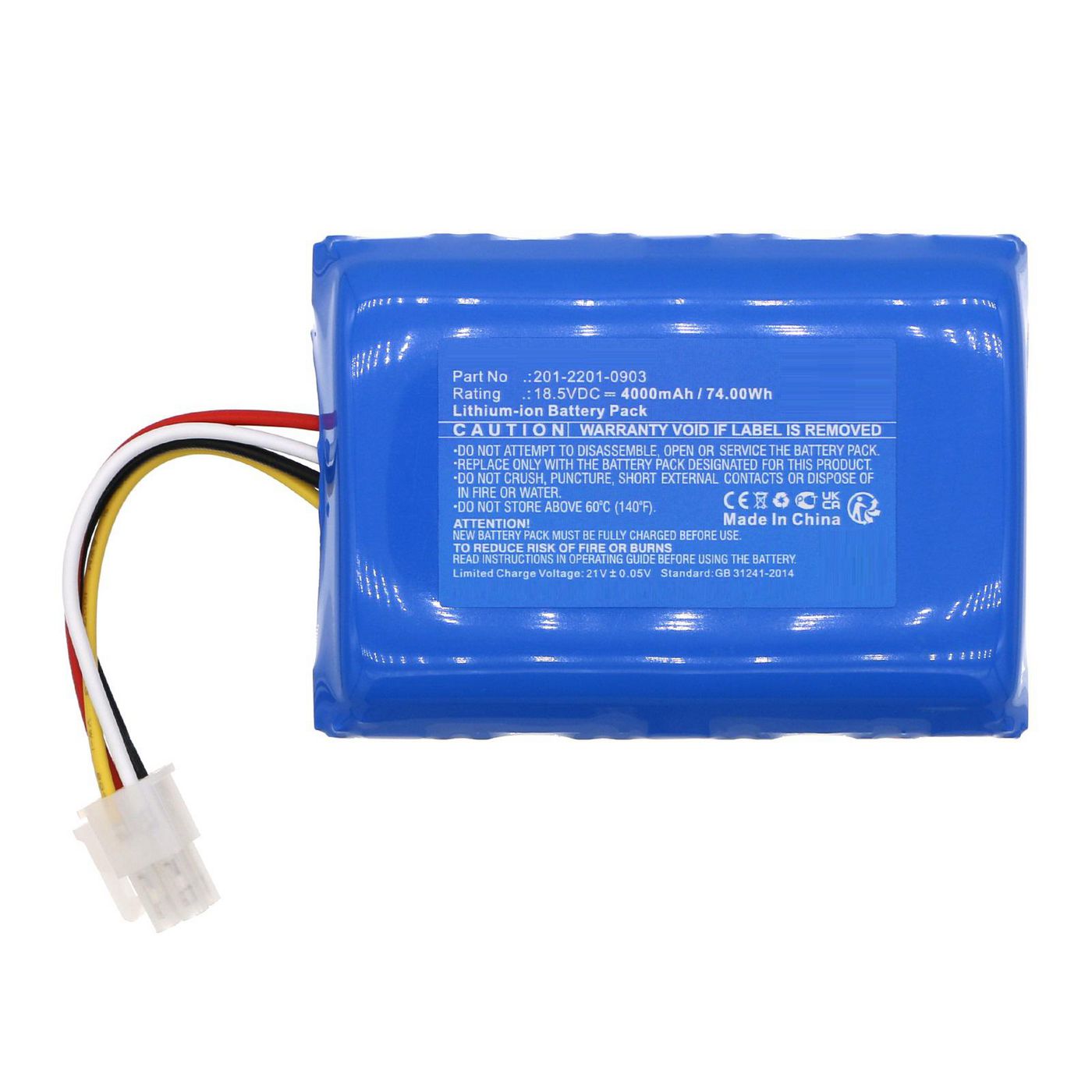 Battery 18.5V 6400mAh 
