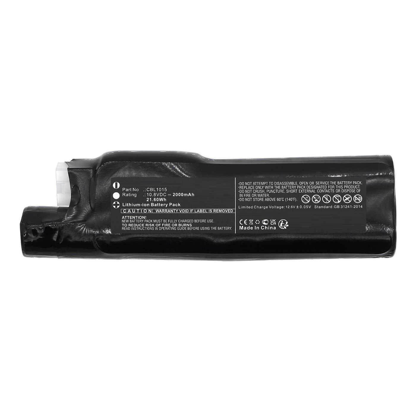 Battery 10.8V 2000mAh 21.60Wh