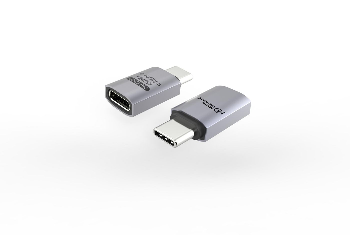 Microconnect USB4-CCF-240W cavo USB (Premium USB4 Gen 3x2 USB-C - adapter 40Gbps 240W - Warranty 300M)