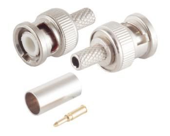 BNC crimp plug for RG59
