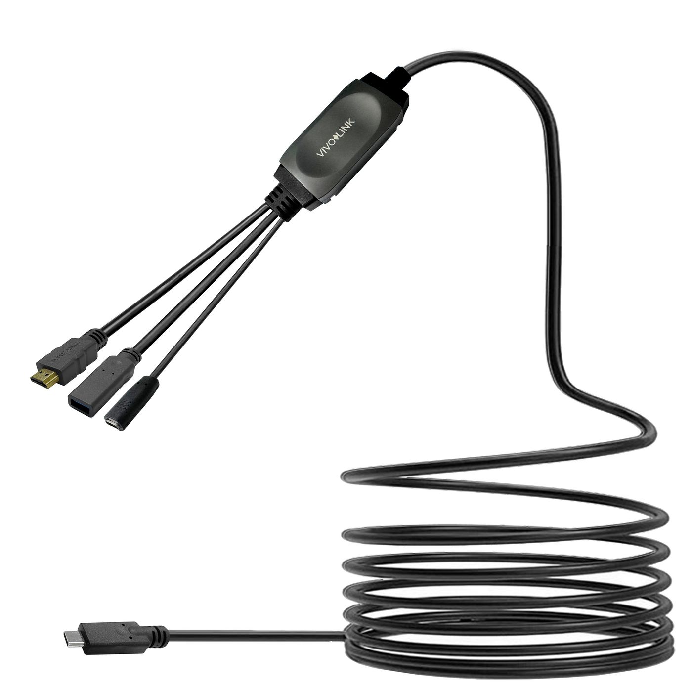 USB-C HUB Cable with USB3.0 &