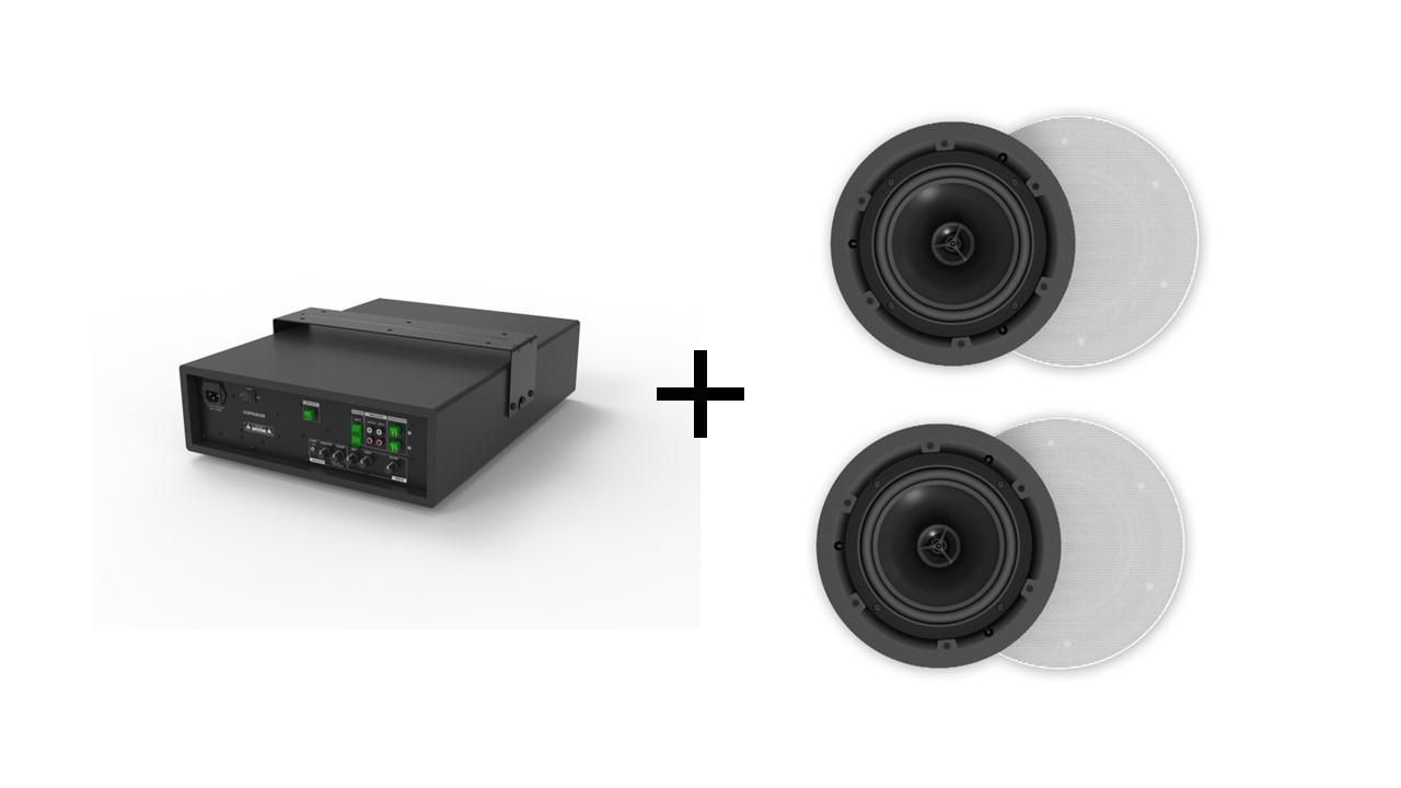 Audiopack Subwoofer 8" 50W + 