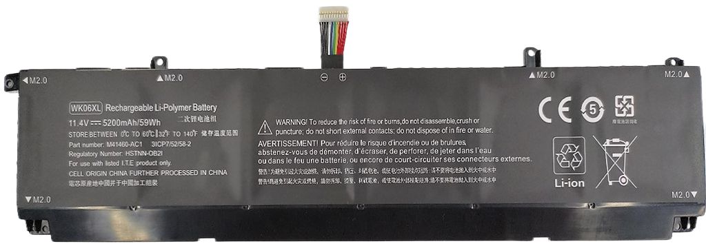 Laptop Battery for HP 59.28Wh