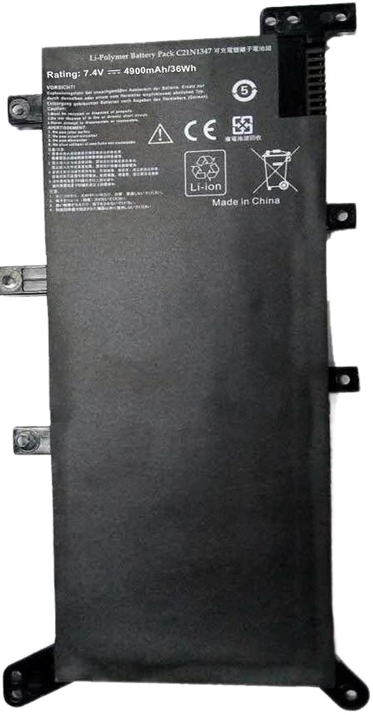 Battery 36.26Wh Li-Polymer - 7.4V 4900mAh Black - Warranty: 12M