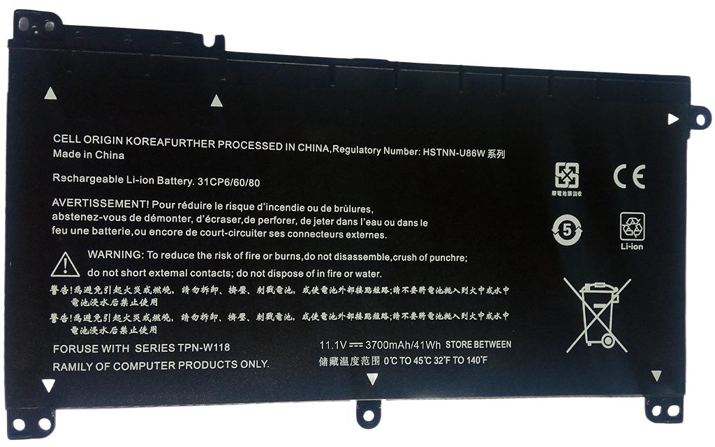 Laptop Battery for HP 41.07Wh