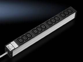Multipresa 48,3 cm Prese per apparecchi freddi a 12 vie grigio